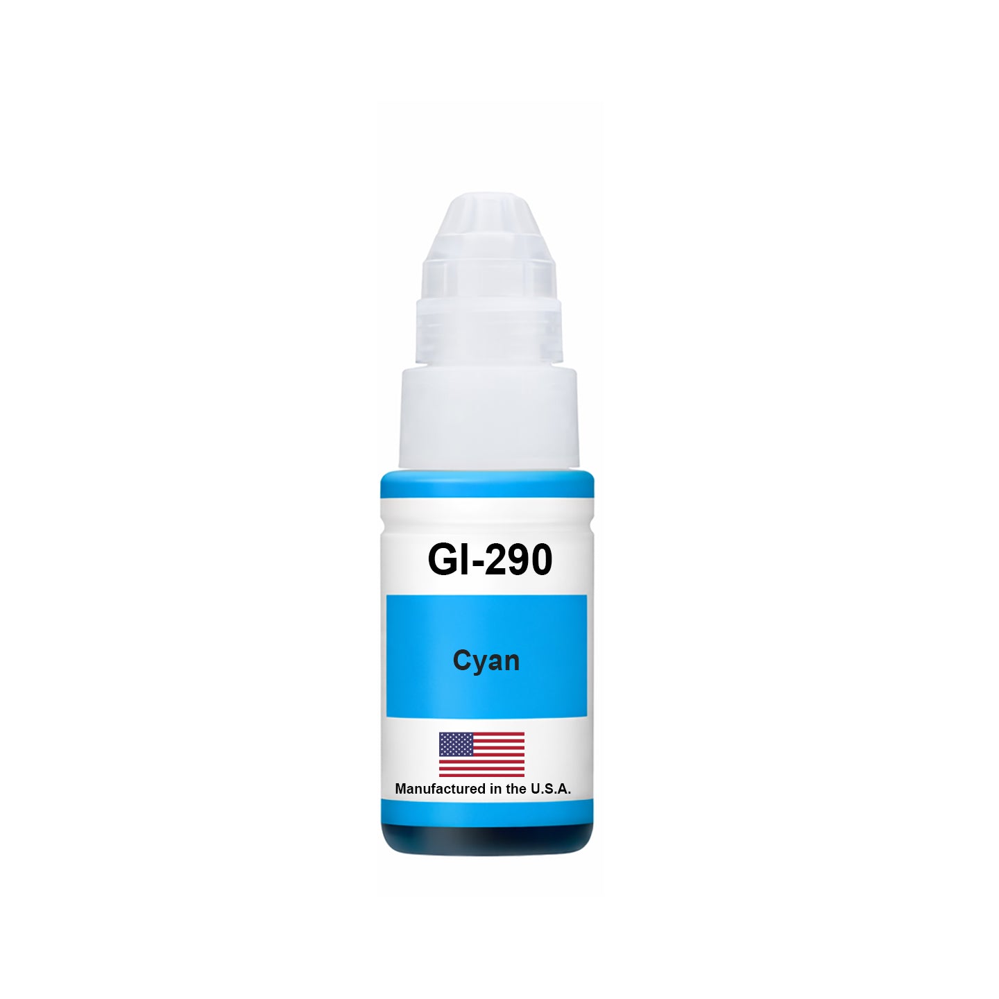 Replacement Ink Bottle for Canon GI-290 Cyan 1596C001