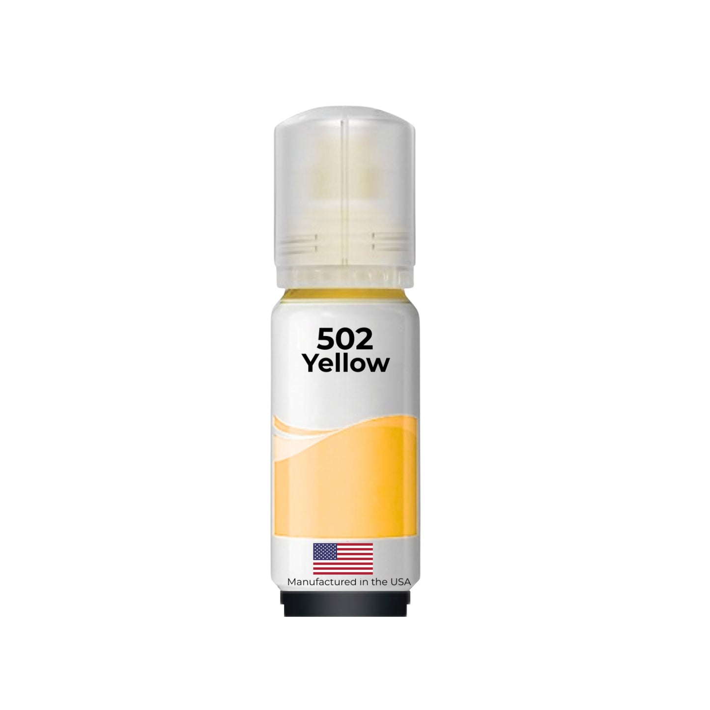 Replacement Ink Bottle For Epson 502 (T502420-S) 70 ml Yellow