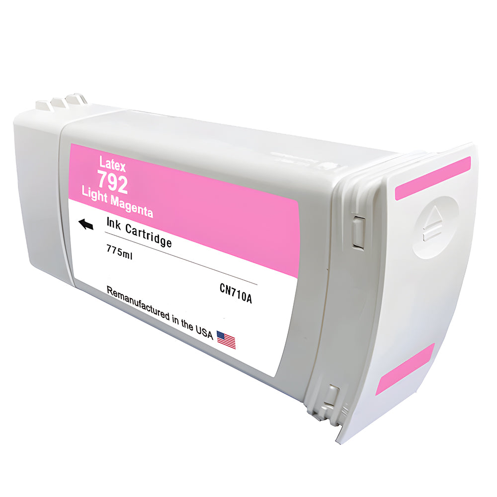 U.S. Remanufactured for HP 792 775ml (CN710A) Light Magenta Ink Cartridge
