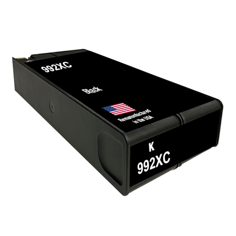 U.S. Remanufactured for HP 992XC (M0K30AN) Black Ink Cartridge OEM Chip