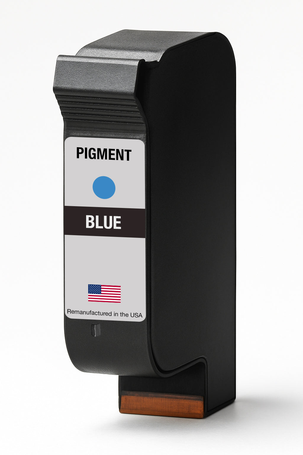 U.S. Remanufactured for Pigment Blue Ink Cartridge