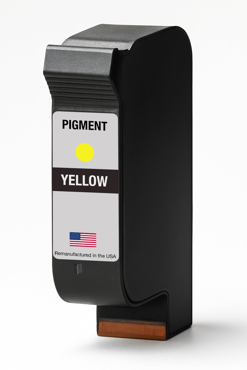 U.S. Remanufactured for Pigment Yellow Ink Cartridge