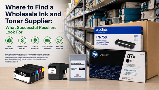 Where to Find a Wholesale Ink and Toner Supplier: What Successful Resellers Look For