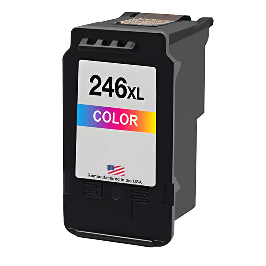 U.S. Remanufactured for Canon CL-246XL Color High Yield Ink Cartridge