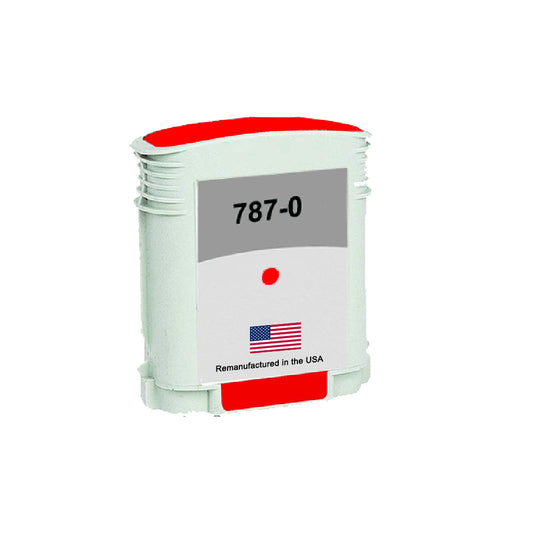 U.S. Remanufactured for Pitney Bowes 787-0 Fluorescent Red Ink Cartridge